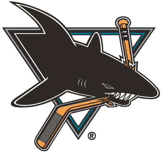 San Jose Sharks 1991 92-1997 98 Primary Logo iron on paper